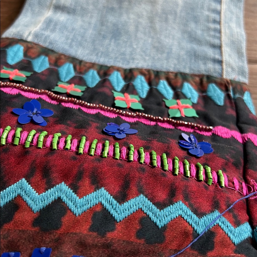 Pilcro and the Letterpress by Anthropologie Embellished Denim | Denim - Picture 7 of 11